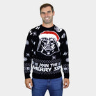 Camisola de Natal Homem Casal Star Wars Join The Merry Side
