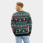 Camisola de Natal Homem Verde em Algodão Orgânico Jolly Christmas
