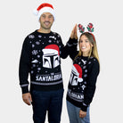 Camisola de Natal Star Wars para Homem Mulher The Santalorian

