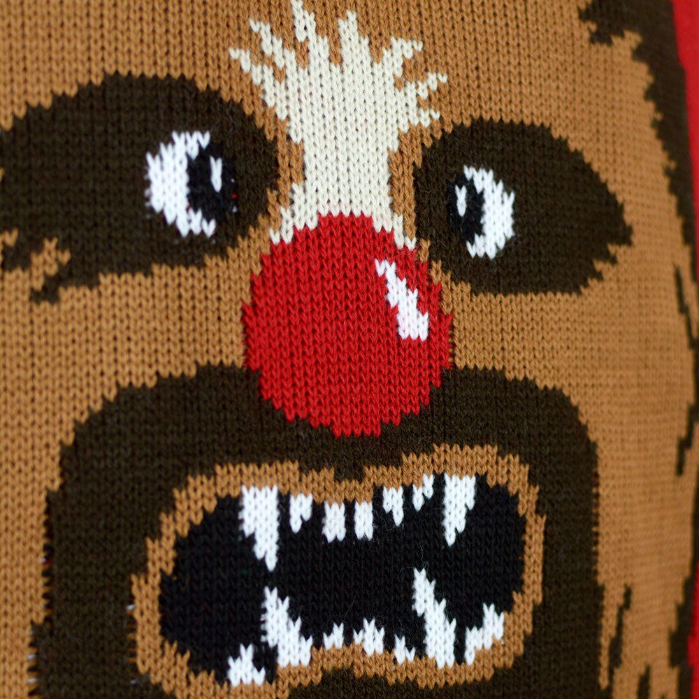 Camisola de Natal para Homem Wookiee detalhe