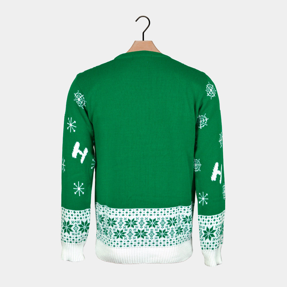 I am Not an Elf Camisola de Natal para Homem 