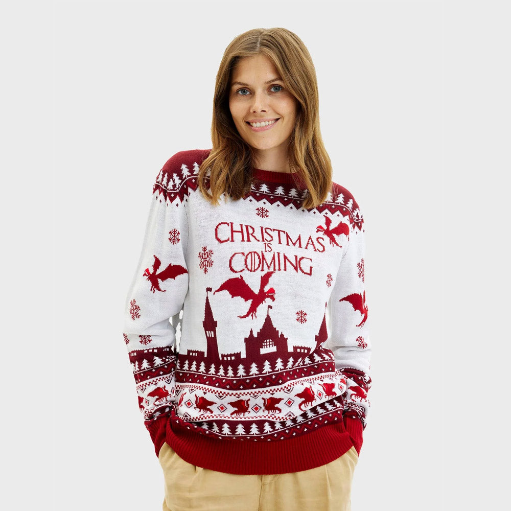 Camisola de Natal para Mulher Christmas is Coming
