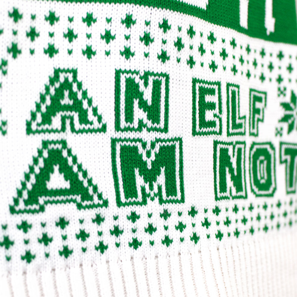 Camisola de Natal Verde Mulher Star Wars I am Not an Elf
