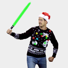 Camisola de Natal Mulher Star Wars Luzes LED Join the Christmas Side Homem
