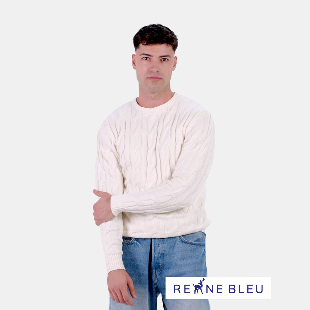 Camisola para Homem em Algodão Orgânico Snowfall
