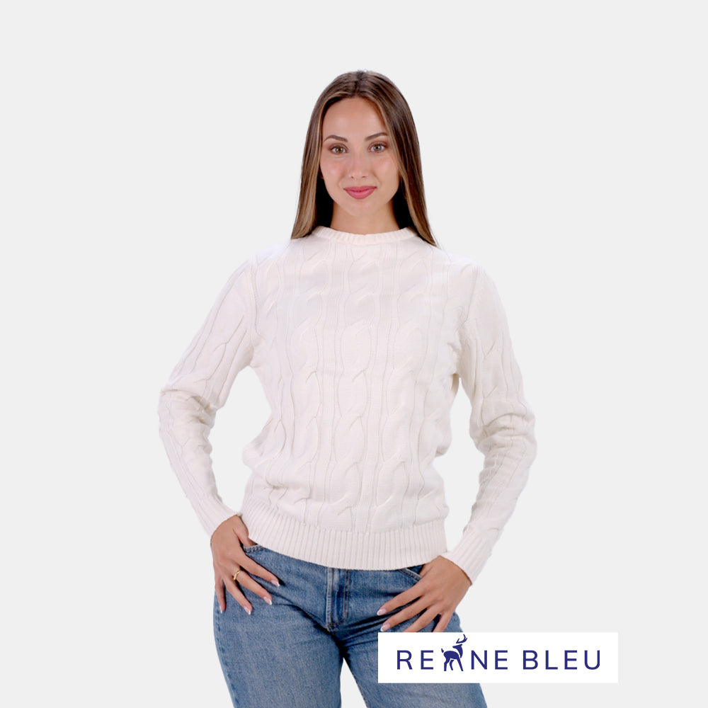 Camisola para Mulher em Algodão Orgânico Snowfall
