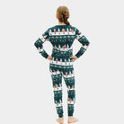 Pijama de Natal Crianças Jolly Christmas Algodão Orgânico Green 
