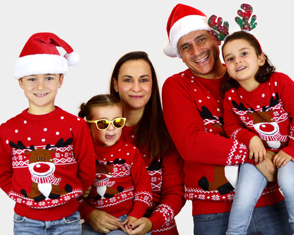 Camisola de Natal Família