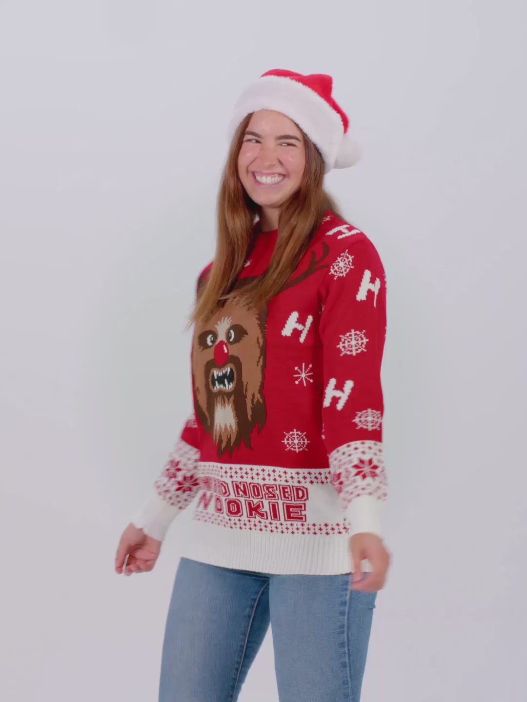 Camisola de Natal para Homem Mulher Wookie