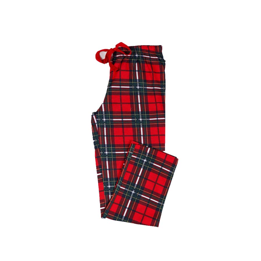 Pijama Vermelho Smile de Natal para Mulher Calças