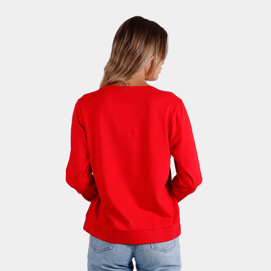 Oh Deer! Sweatshirt de Natal Mulher 