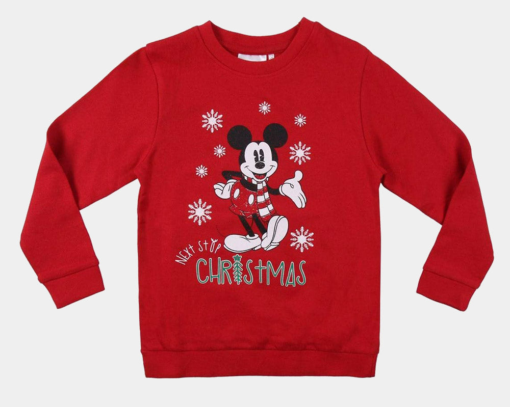 Sweatshirt de Natal para Crianças Mickey