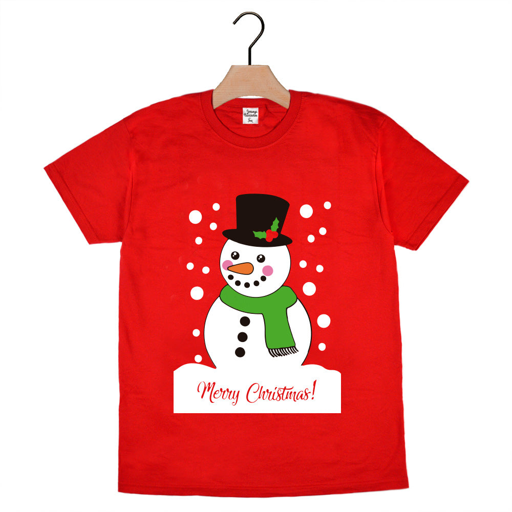 Camisola de Natal T-shirt Manga de Natal, T-shirt, camiseta