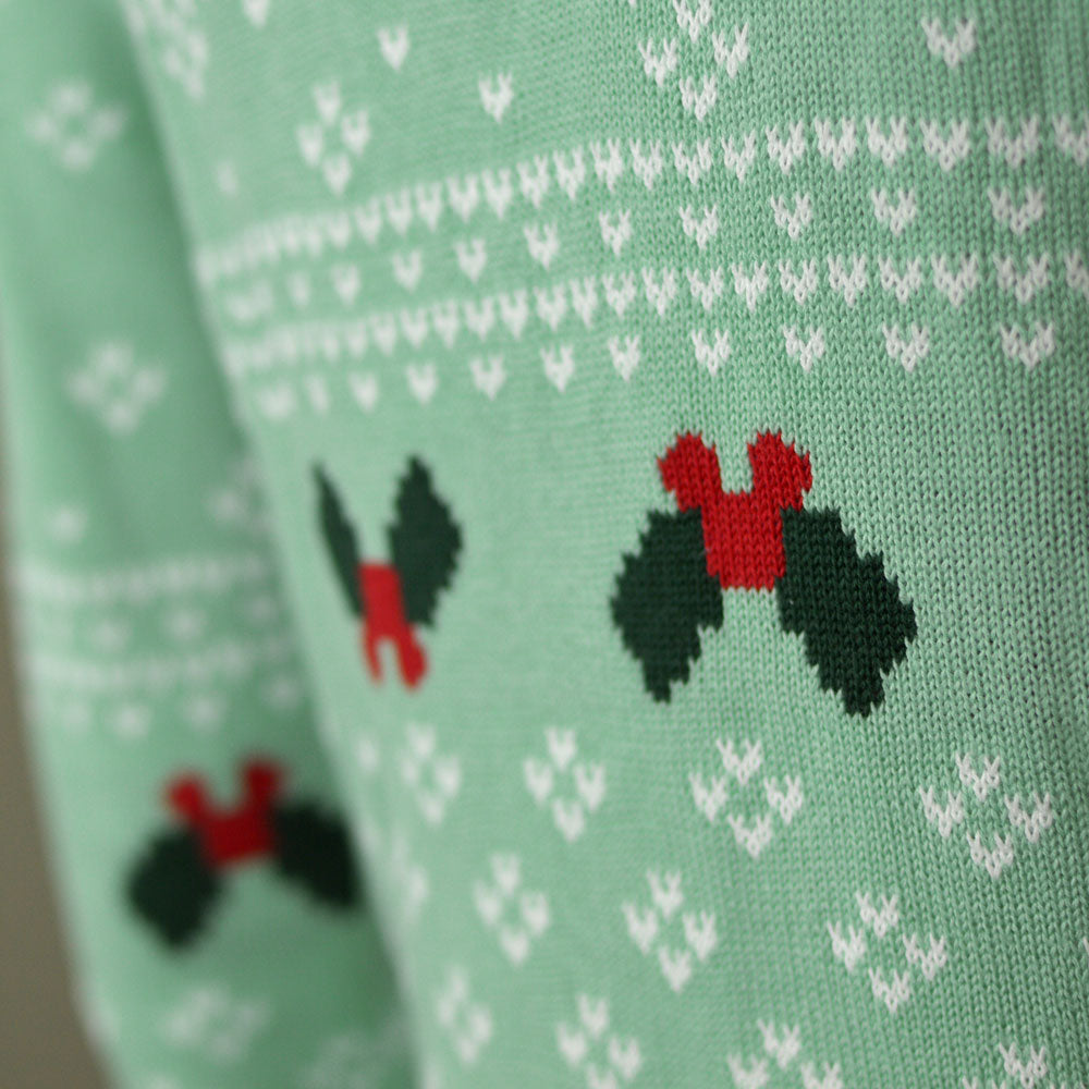 Camisola de Natal Verde Sweet Christmas Detalhe