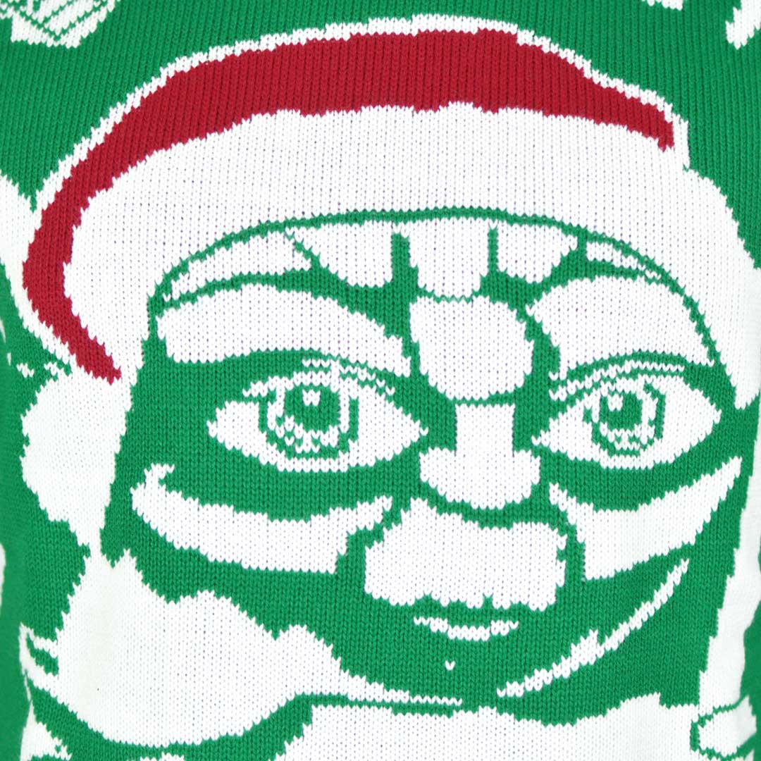 Camisola de Natal Yoda Star Wars Detalhe