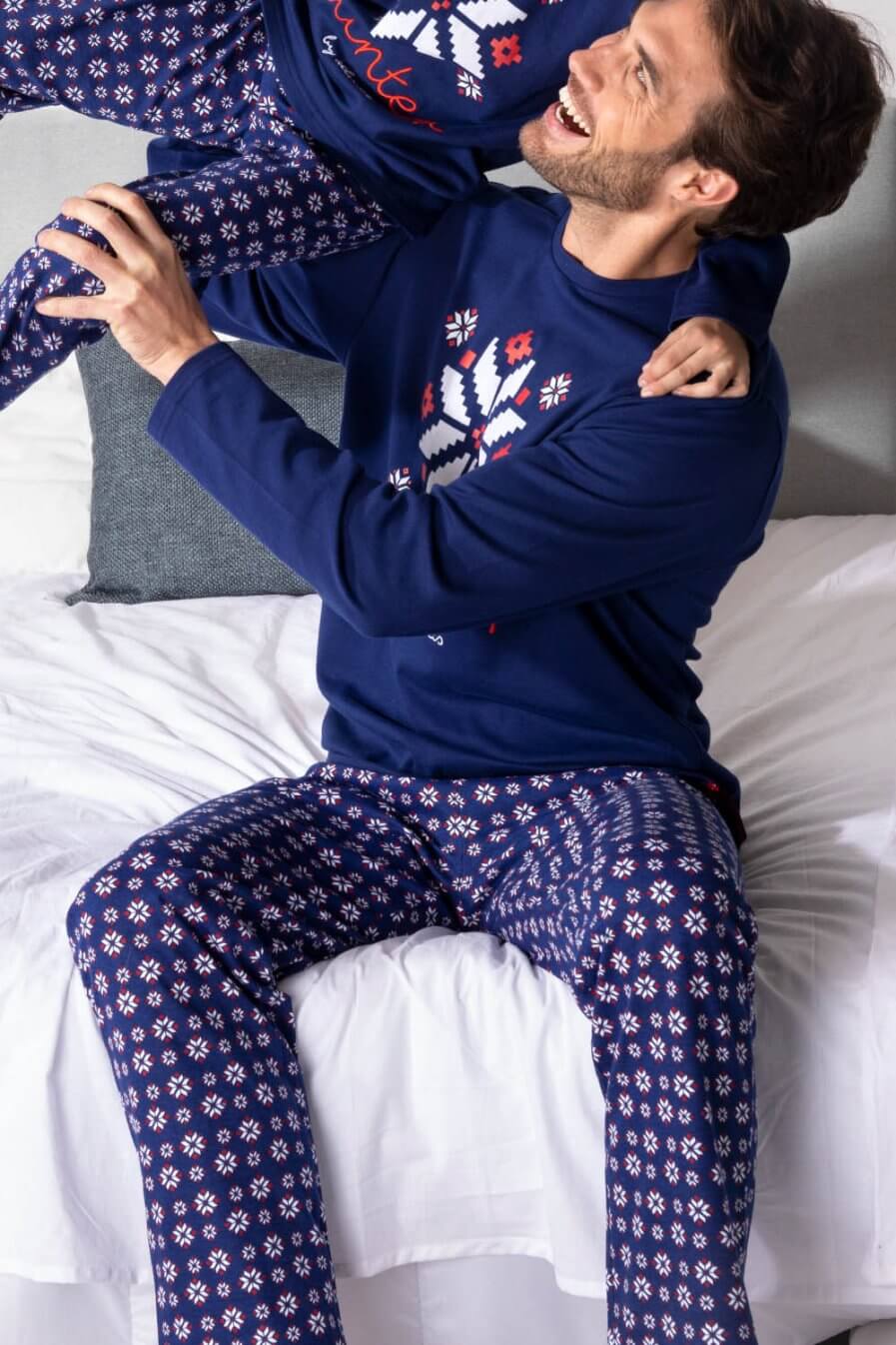 pijama-de-natal-snow-homem-let-it-azul